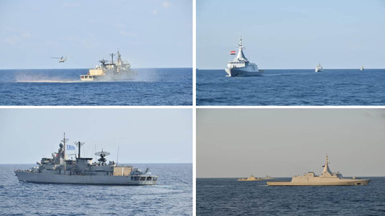 القوات البحرية المصرية واليونانية 