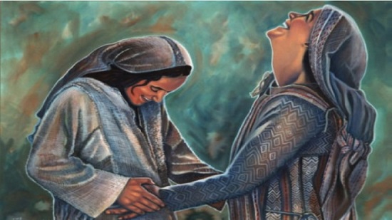زيارة مريم لأليصابات للعذراء