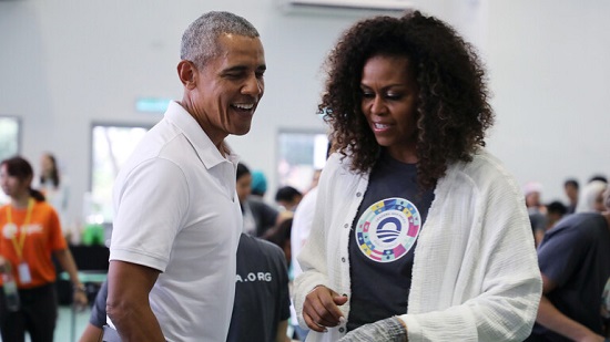 أوباما: زوجتي لن تترشح أبدا لرئاسة الولايات المتحدة