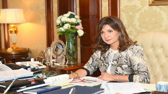 السفيرة نبيلة مكرم عبدالشهيد وزيرة الدولة للهجرة