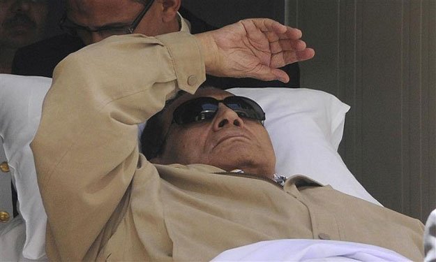 الرئيس السابق حسني مبارك 
                        