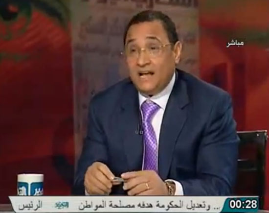 عبد الرحيم على : الوثيقة التي نؤكد أن مرسي متهم بالتخابر موجودة بلندن 