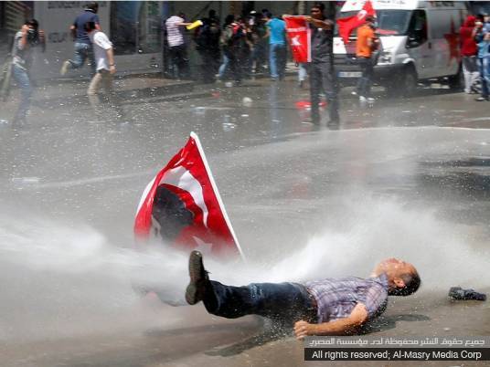 من مظاهرات تركيا