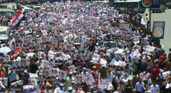 مسيرة لأنصار الإخوان إلى الاتحادية - أرشيفية
