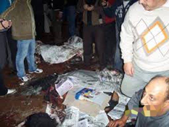 أسماء المتوفين والمصابين بإرهاب كنيسة العذراء مريم 