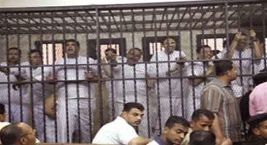 وصول المتهمين في قضية خلية مدينة نصر الإرهابية لأكاديمية الشرطة