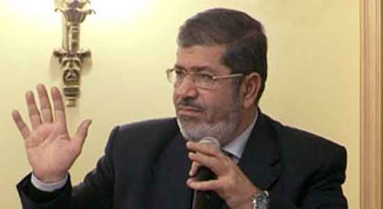 الرئيس المعزول مرسي