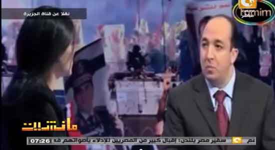 بالفيديو .. رد قوي من مها ابو بكر علي مذيع قناه الجزيره بخصوص هروب مرسي