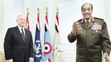وزير الدفاع المصري ونظيره الامريكي