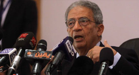 عمرو موسى، رئيس لجنة الخمسين لتعديل الدستور