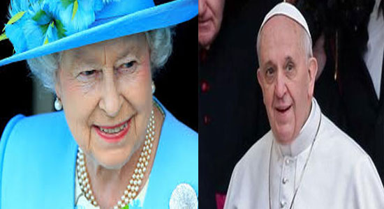 الملكة إليزابيث تلتقي بابا الفاتيكان بأبريل المقبل