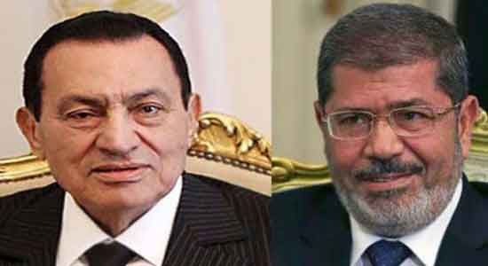 من هو الأكثر إجرامًا من الأخر مبارك أم مرسي ؟ 