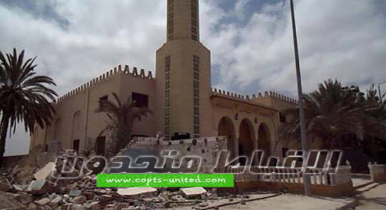 تدمير 9 أنفاق تحت مسجد النصر برفح وضبط 5 تكفيريين