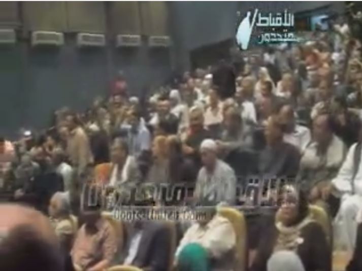 مؤتمر انتخابي للسيسى يصفه بجمال عبد الناصر