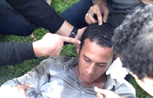  إصابة ضابطان وطالب في إشتباكات بين الأمن وطلبة الإخوان بكلية الزراعة