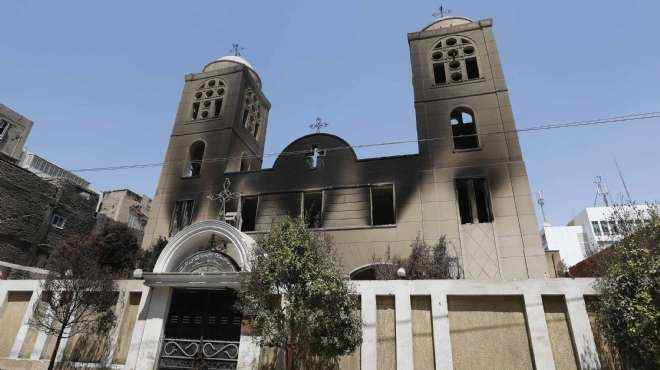  إحالة 102 متهما بحرق كنائس وممتلكات قبطية في المنيا