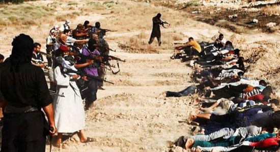 بالصور.. «داعش» يعدم عشرات الجنود العراقيين في «صلاح الدين»