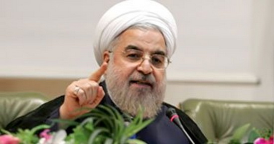 حسن روحانى رئيس إيران