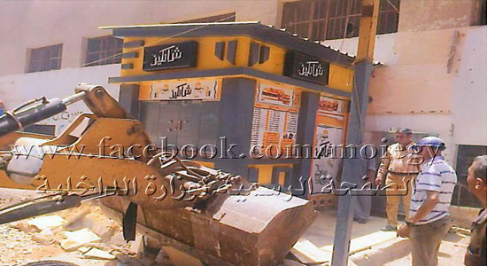 بالصور.. حملة أمنية بـ 15 محافظة لإزالة المباني المخالفة