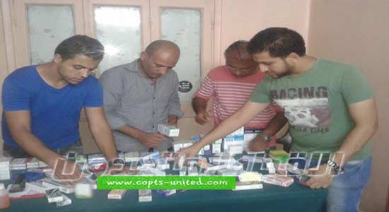  بالصور..التيار الشبعى بسوهاج يدشن حملة التبرع بالأدوية لغزة 