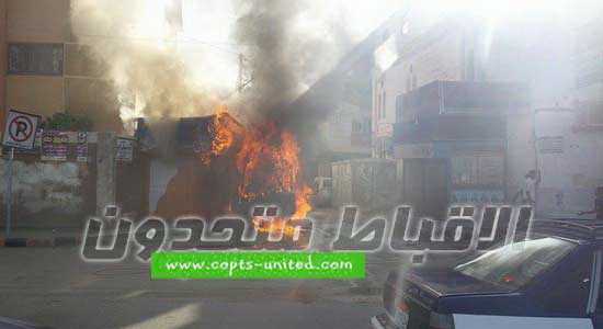 الإخوان يُشعلون النار في محولات الكهرباء في سوهاج