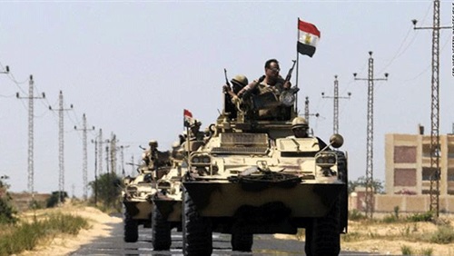  الجيش يصفي إرهابيان بشمال سيناء ويضبط 66 آخرين