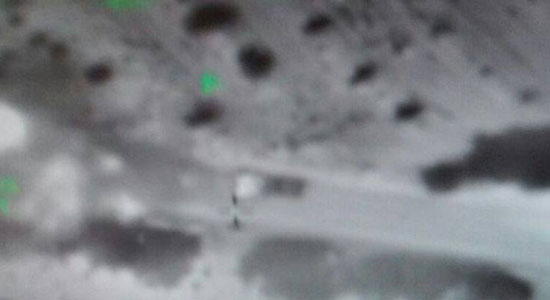 المتحدث العسكري ينشر صور استهداف الإرهابيين بالمقاتلات الجوية