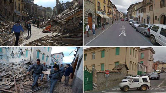  رانيا بدوي|تعازينا لشعب ايطاليا وأسر الضحايا بسبب الزلزال المدمر الذي تعرضت له ايطاليا 