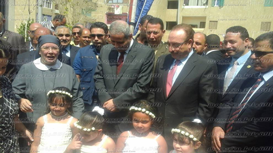 وزير التعليم يزور مدرسة مطرانيه بني سويف