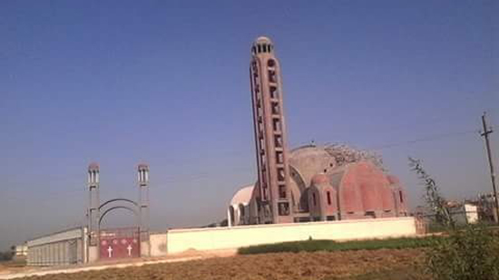 أول صور لكنيسة شهداء ليبيا بالمنيا