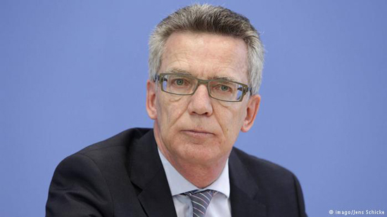 توماس دي ميزيير، وزير الداخلية الألماني