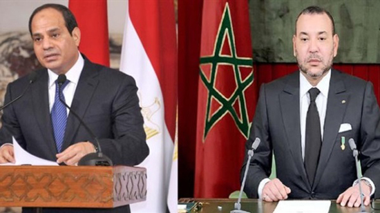 السيسي وملك المغرب