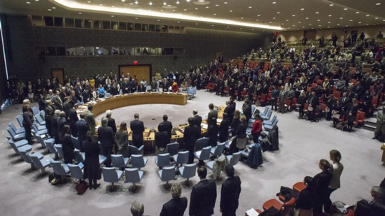 مجلس الأمن يقف دقيقة حداد على أرواح شهداء المنيا
