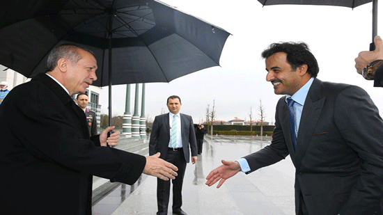 الرئيس التركي يوافق على إرسال قوات إلى قطر
