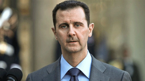 بشار الأسد وحيداً فى شوارع دمشق 