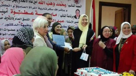 جانب من احتفالية اتحاد نقابات عمال مصر