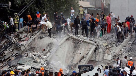 مصر تعرب عن خالص تعازيها في ضحايا زلزال المكسيك
