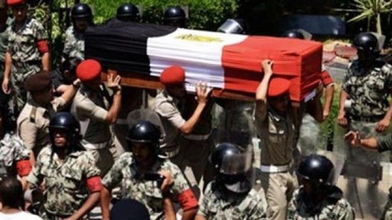 أساقفة في جنازات شهداء حادث الواحات الإرهابي