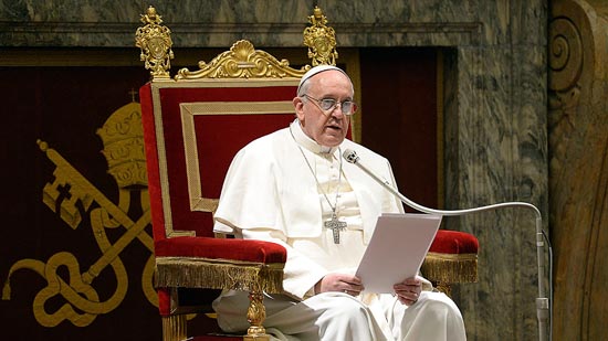 بابا الفاتيكان: الشرق الأوسط يعاني من قلة التسامح الديني وعلى الجميع أن يتعلموا العيش في سلام