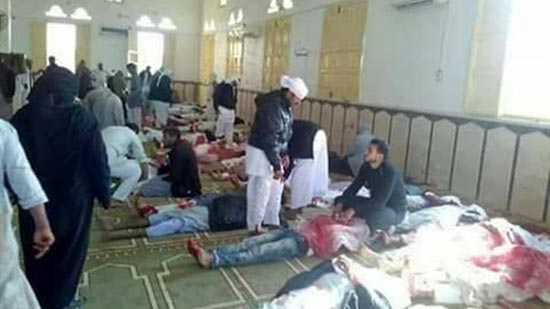 مجزرة مسجد الروضة بمدينة بئر العبد