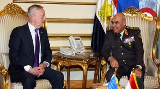 صور.. وزير الدفاع الأمريكى يؤكد لـ صدقى صبحى دعم بلاده لمصر فى محاربة الإرهاب