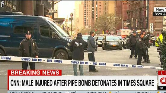 CNN: المشتبه به في تفجير نيويورك قال إن أعمال إسرائيل في غزة السبب