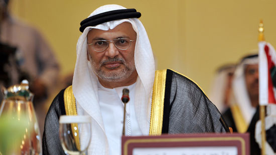  أنور قرقاش وزير الدولة للشئون الخارجية الإماراتي