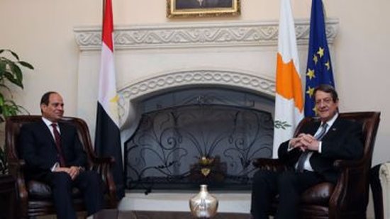 رئيس قبرص يهنئ السيسي على تجديد ثقة الشعب المصرى وفوزة بولاية رئاسية ثانية