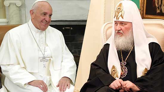 البابا فرنسيس وبطريرك موسكو يدعوان مجلس الأمن لإحلال السلام بسوريا