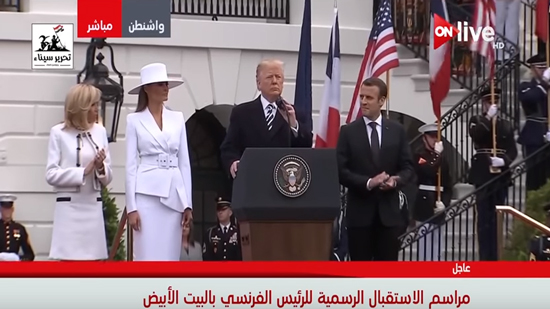 بالفيديو.. ترامب: أشكر فرنسا على موقفها في سوريا.. وماركون: نستطيع معا القضاء على الإرهاب
