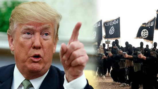 ترامب يعلن القبض على 5 من قيادات داعش