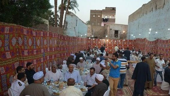  الأقباط في إدارة تضامن طنطا الاجتماعية ينظمون حفل إفطار للمسلمين