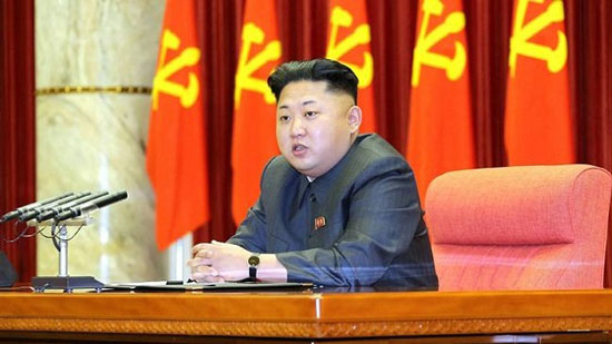 الزعيم الكوري الشمالي كيم جونج