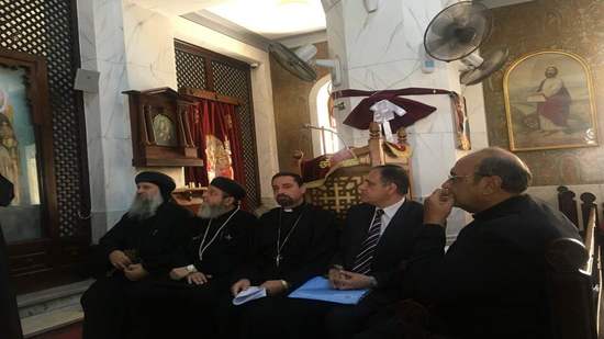 التنفيذية بمجلس كنائس مصر تجتمع بمناسبة مرور 50 عاما على ظهورات العذراء